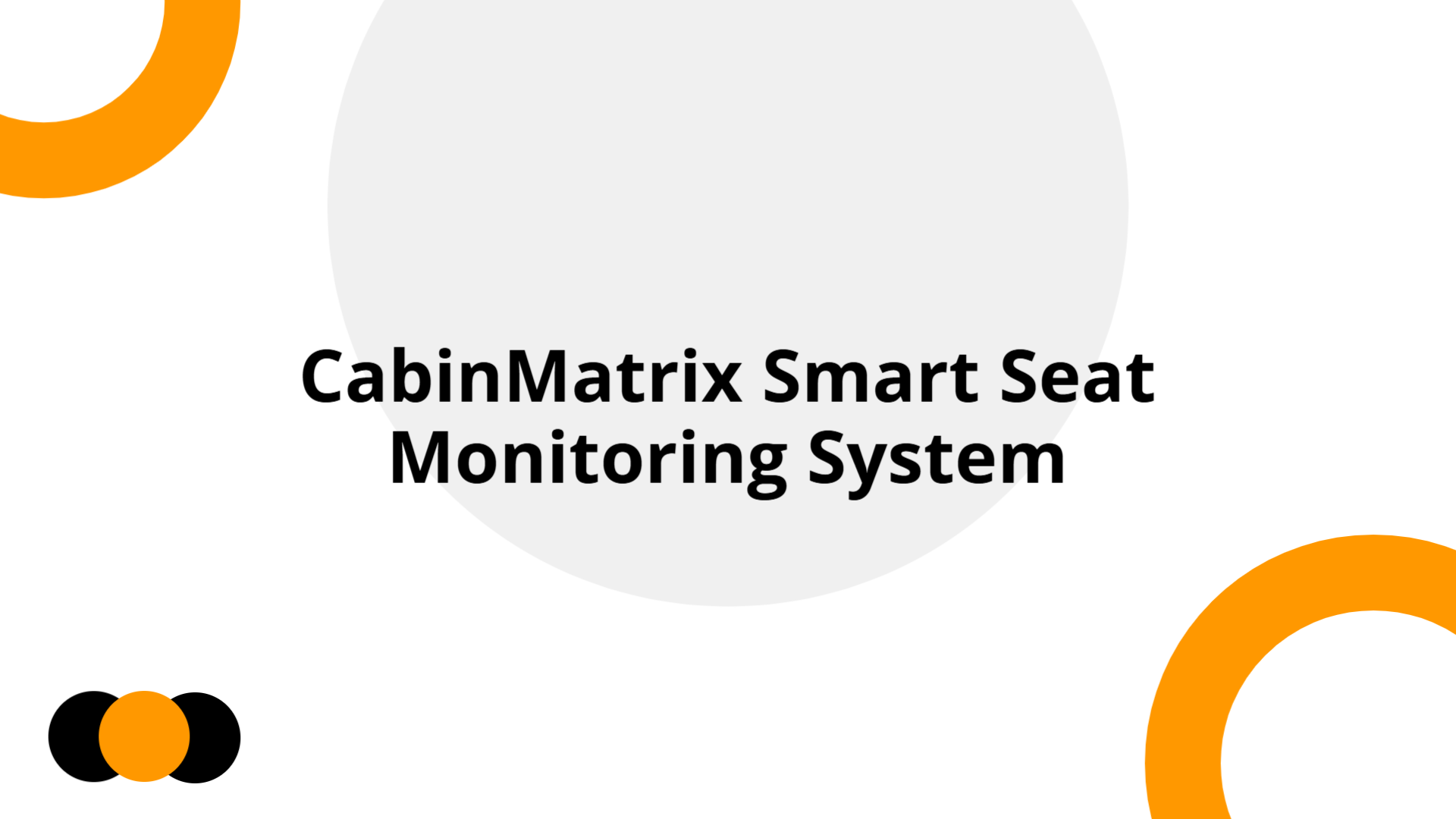 CabinMatrix Smart Seat Monitoring System | Slidebyslide.ai