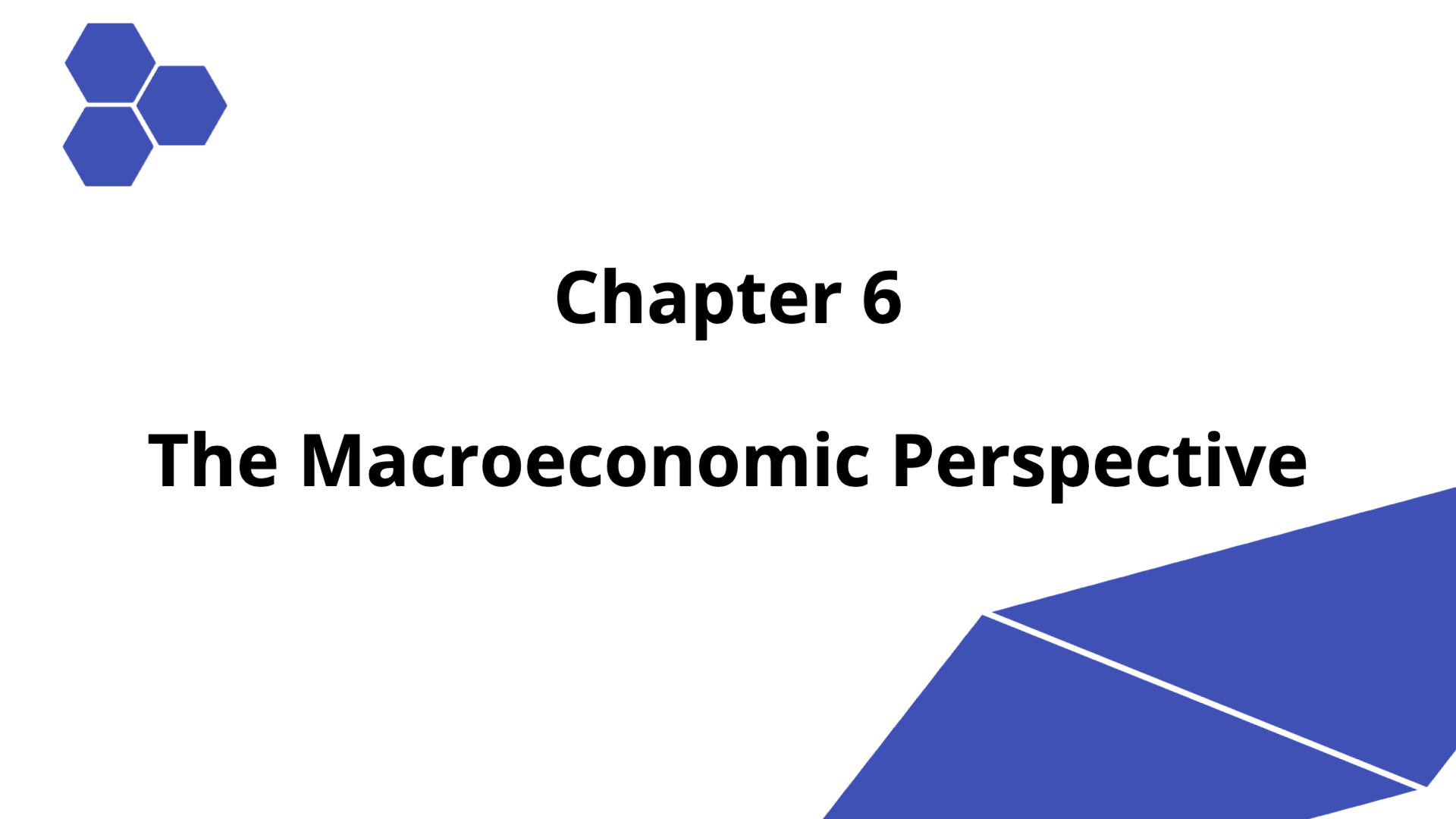 Chapter 6: The Macroeconomic Perspective (Digital Studio) | Slidebyslide.ai