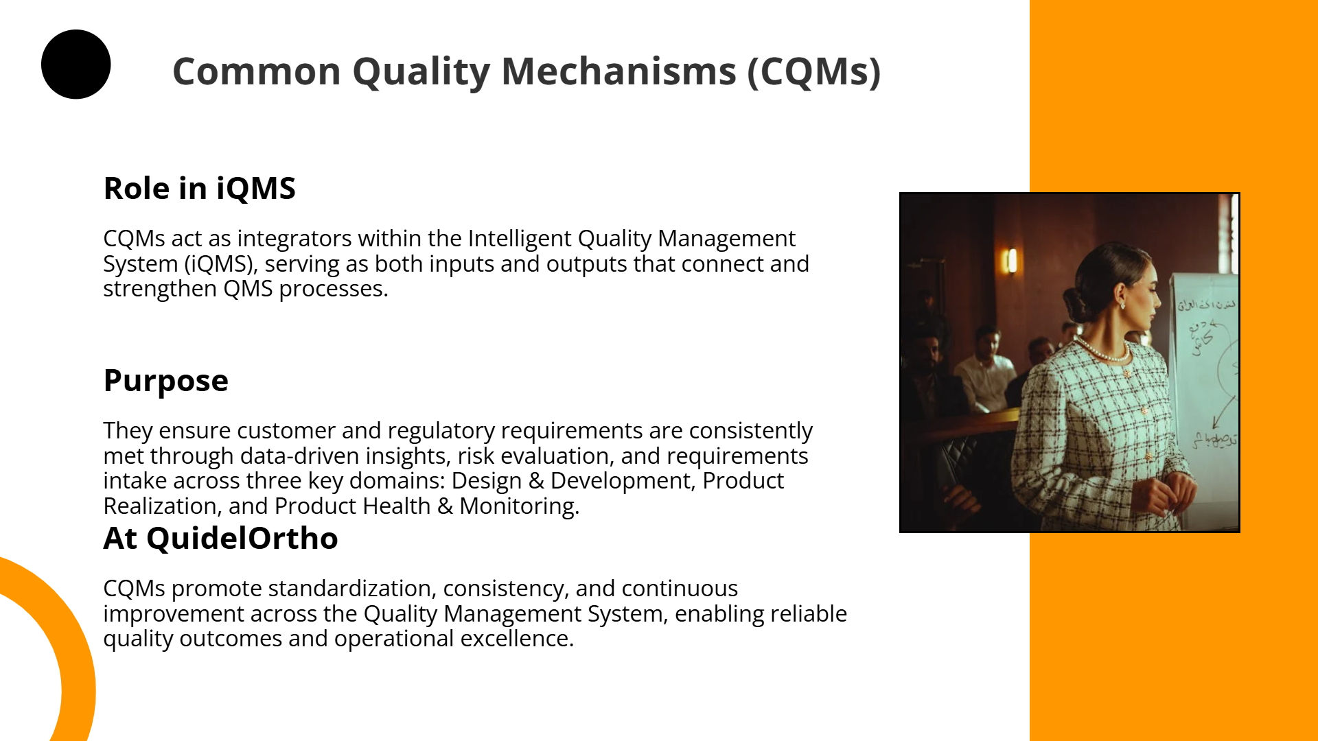 Common Quality Mechanisms (CQMs) | Slidebyslide.ai