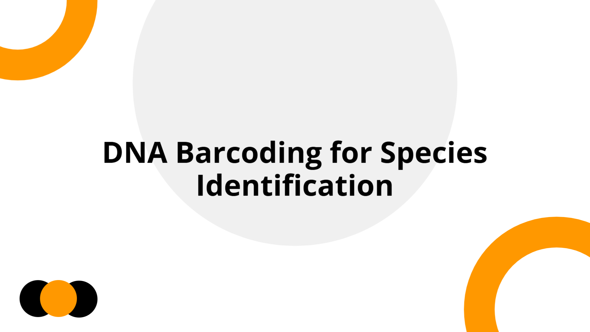 DNA Barcoding for Species Identification | Slidebyslide.ai