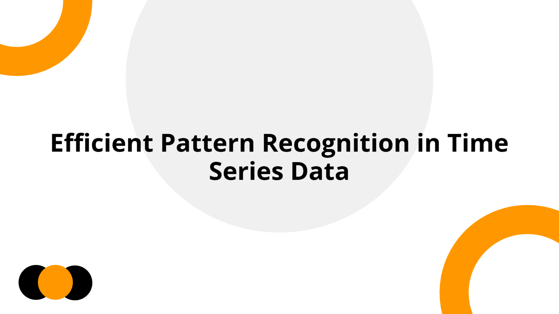 Efficient Pattern Recognition in Time Series Data | Slidebyslide.ai