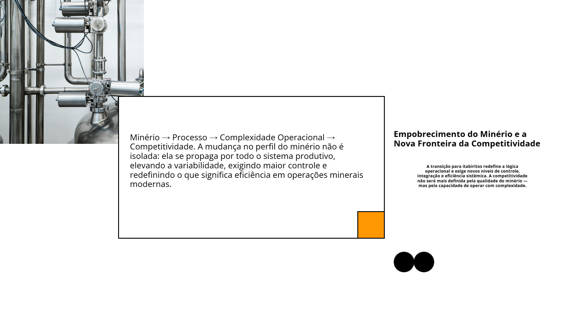 Empobrecimento do Minério e Competitividade – Usiminas | Slidebyslide.ai