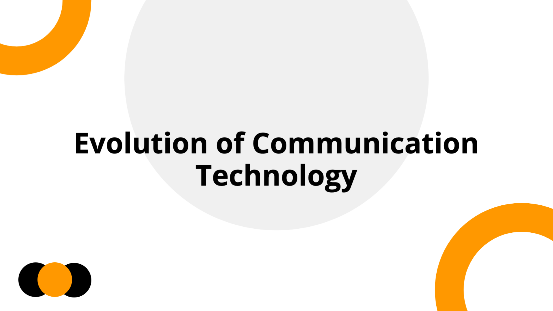 Evolution of Communication Technology | Slidebyslide.ai
