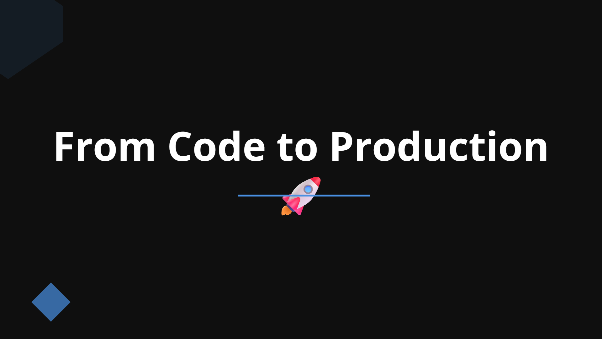 From Code to Production – Dark Tech Edition | Slidebyslide.ai