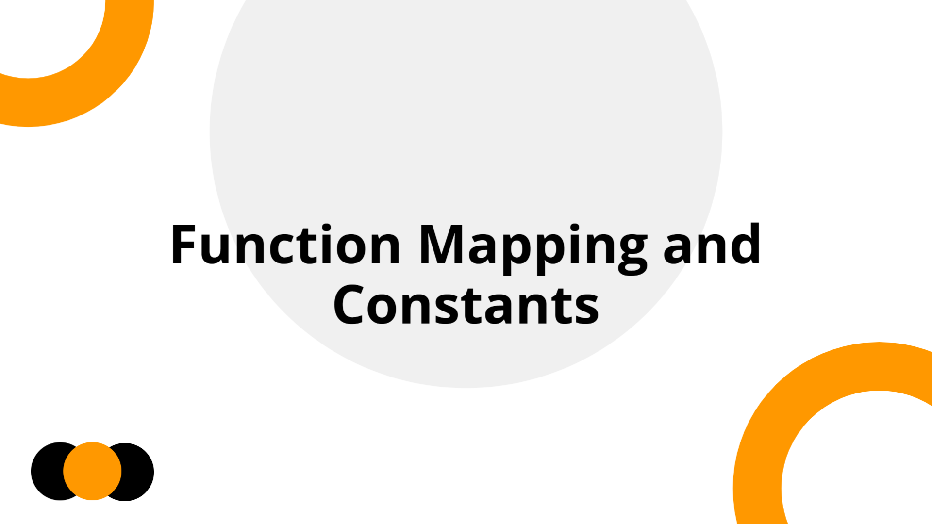 Function Mapping and Constants | Slidebyslide.ai