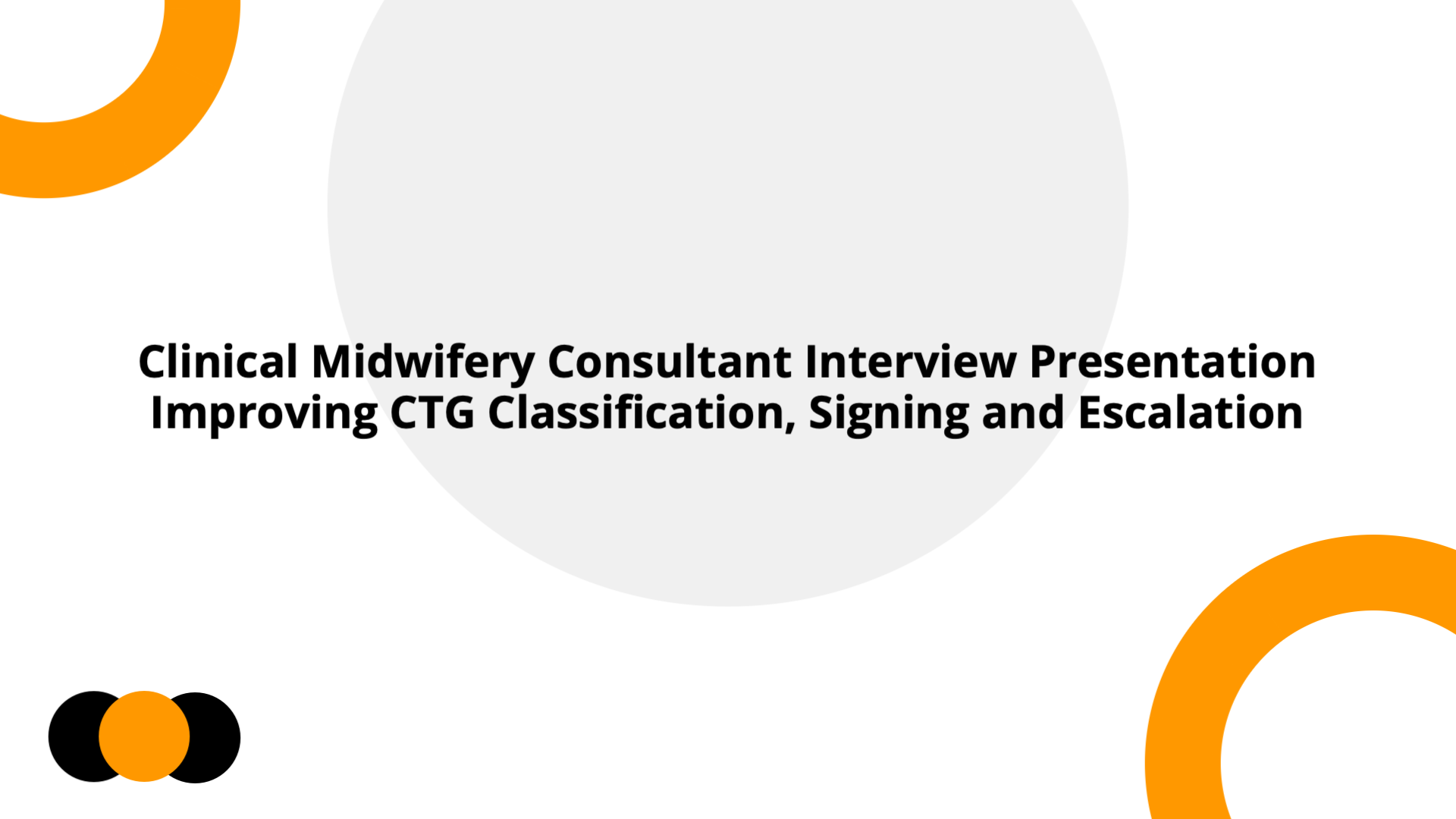 Improving CTG Classification, Signing and Escalation | Slidebyslide.ai