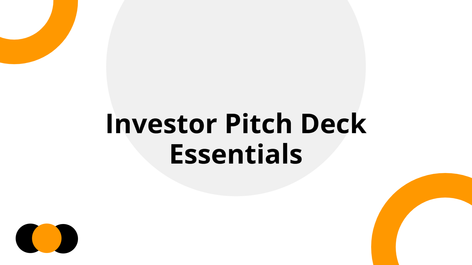 Investor Pitch Deck Essentials | Slidebyslide.ai