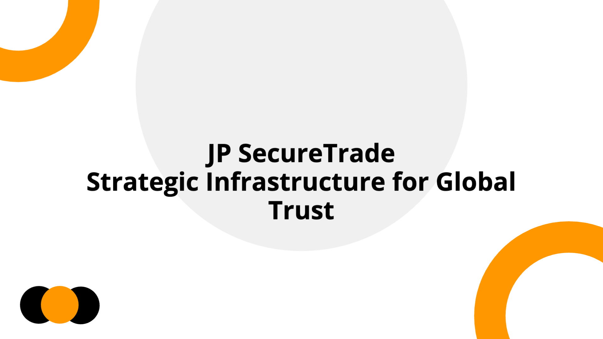 JP SecureTrade — Strategic Infrastructure Introduction | Slidebyslide.ai