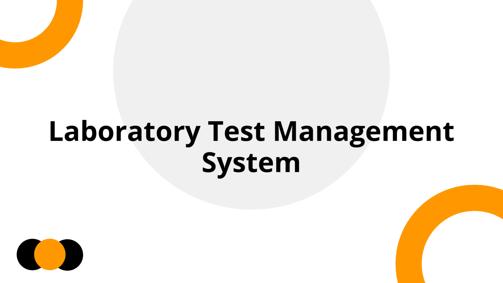 Laboratory Test Management System | Slidebyslide.ai