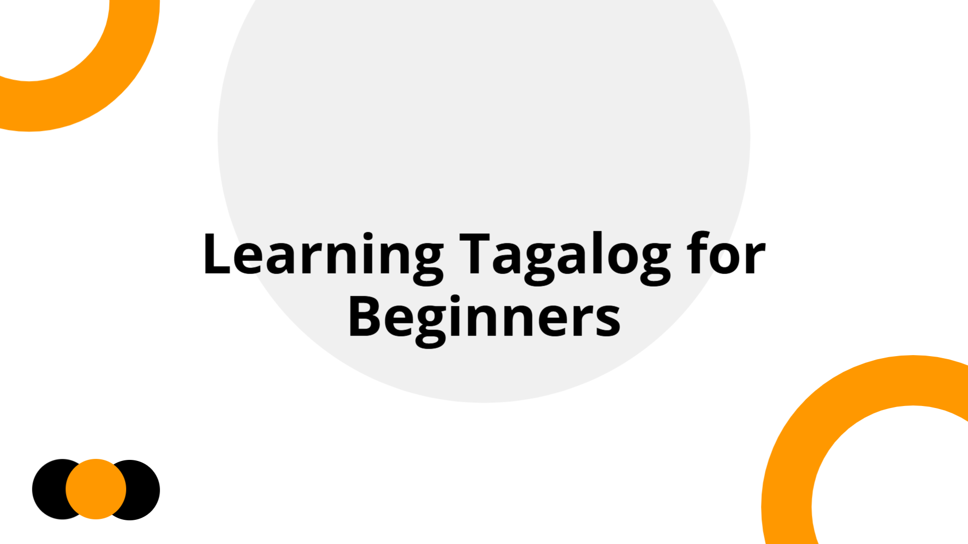 Learning Tagalog for Beginners | Slidebyslide.ai