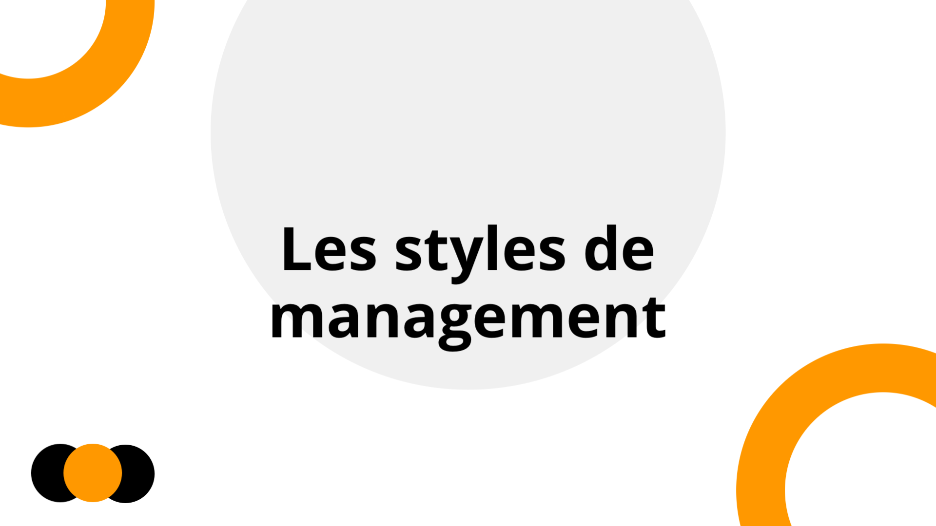 Les styles de management | Slidebyslide.ai
