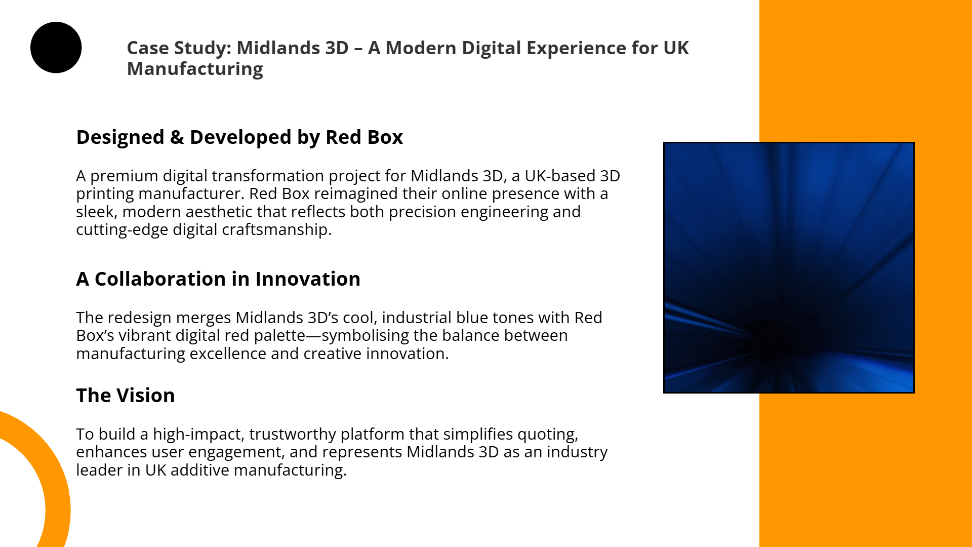 Midlands 3D × Red Box Case Study Deck | Slidebyslide.ai
