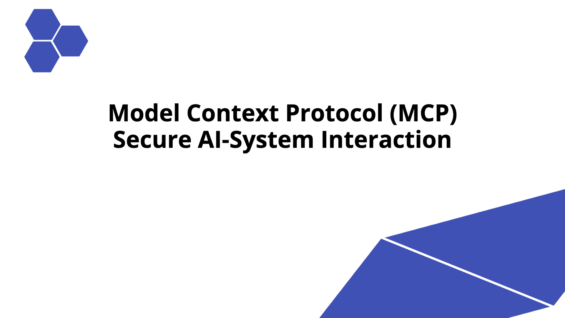 Model Context Protocol (MCP) Explained | Slidebyslide.ai