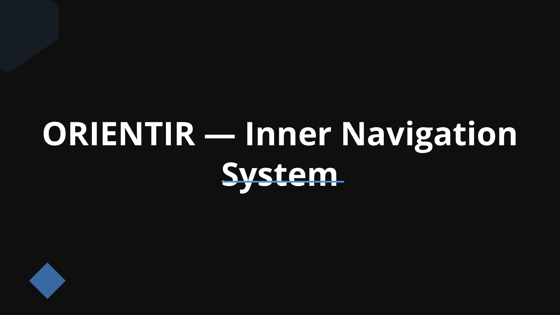 ORIENTIR — Inner Navigation System (CQ Model) | Slidebyslide.ai