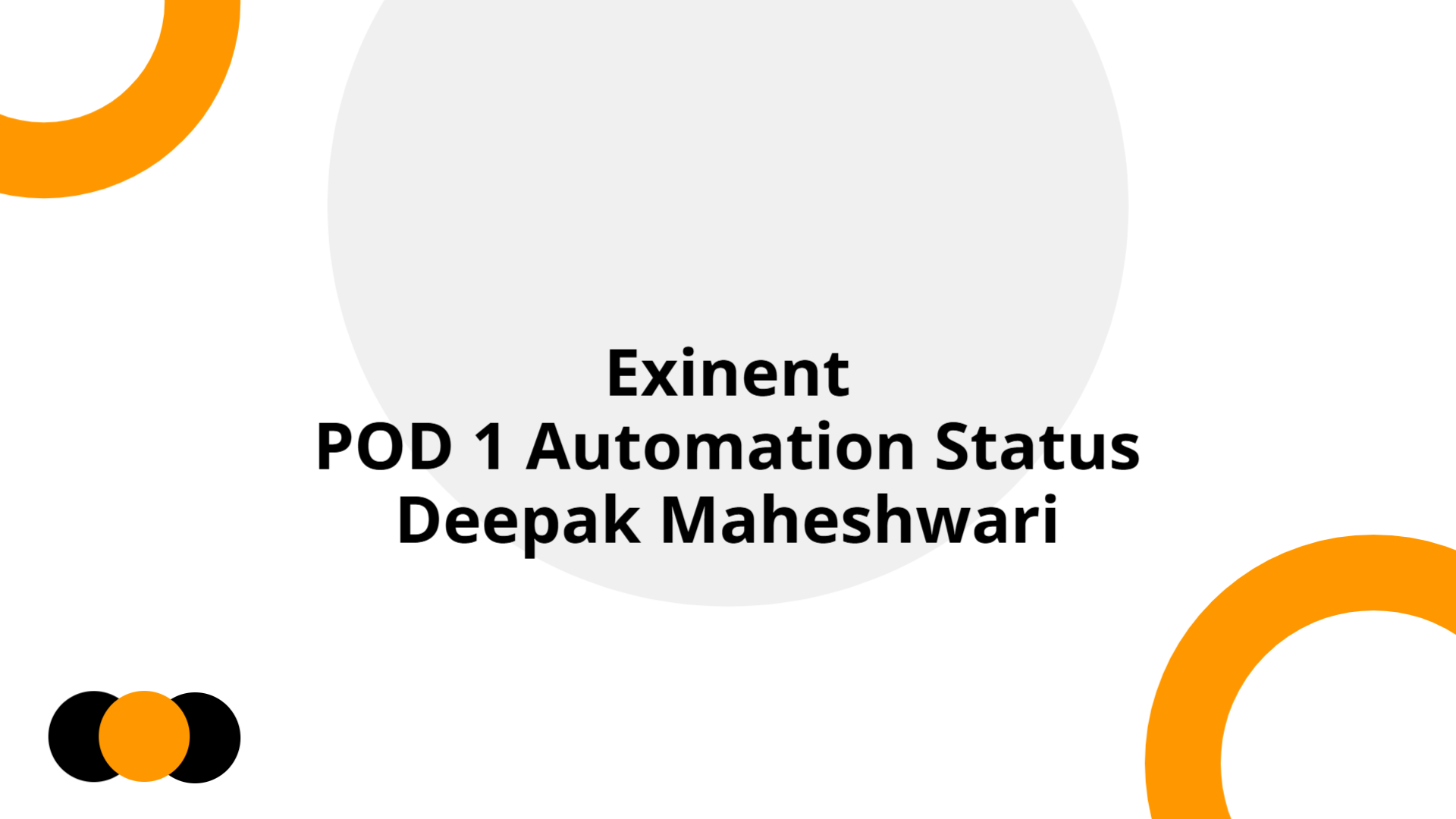 POD 1 Automation Status | Slidebyslide.ai