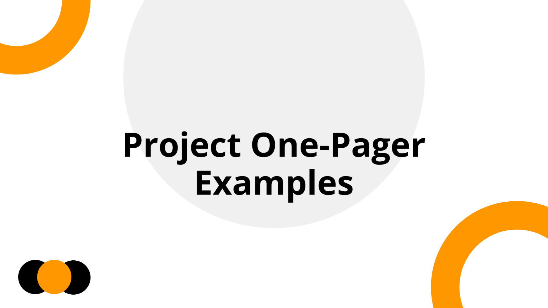 Project One-Pager Examples | Slidebyslide.ai
