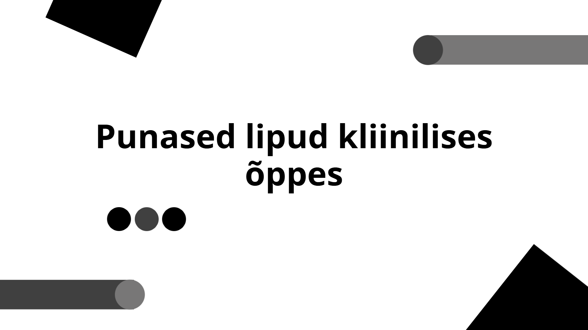 Punased lipud kliinilises õppes | Slidebyslide.ai