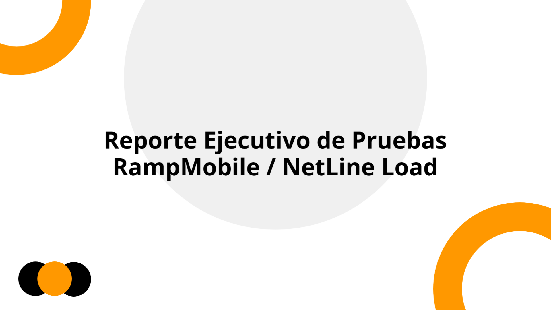 Reporte Ejecutivo – RampMobile / NetLine Load | Slidebyslide.ai