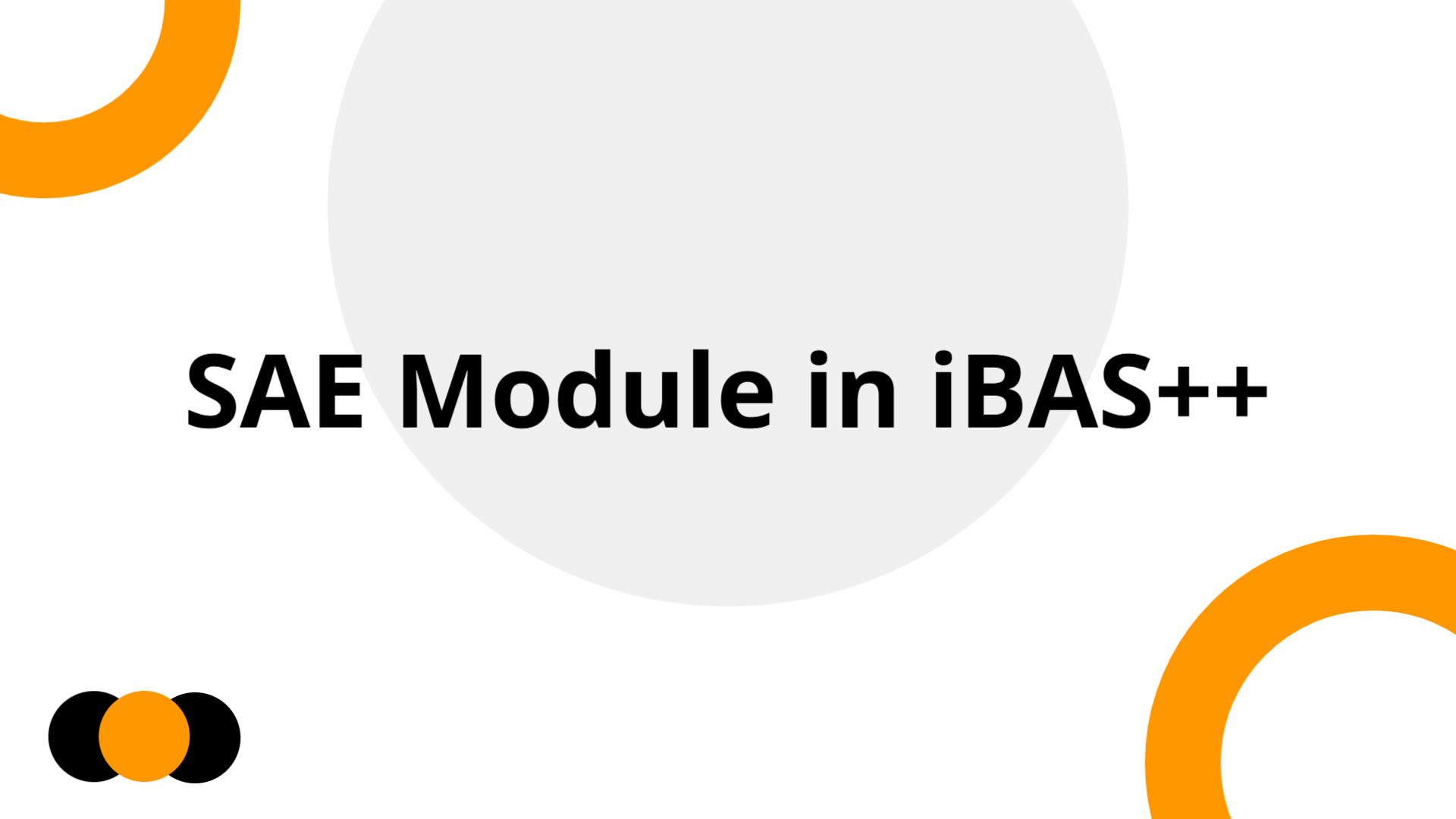 SAE Module in iBAS++ | Slidebyslide.ai