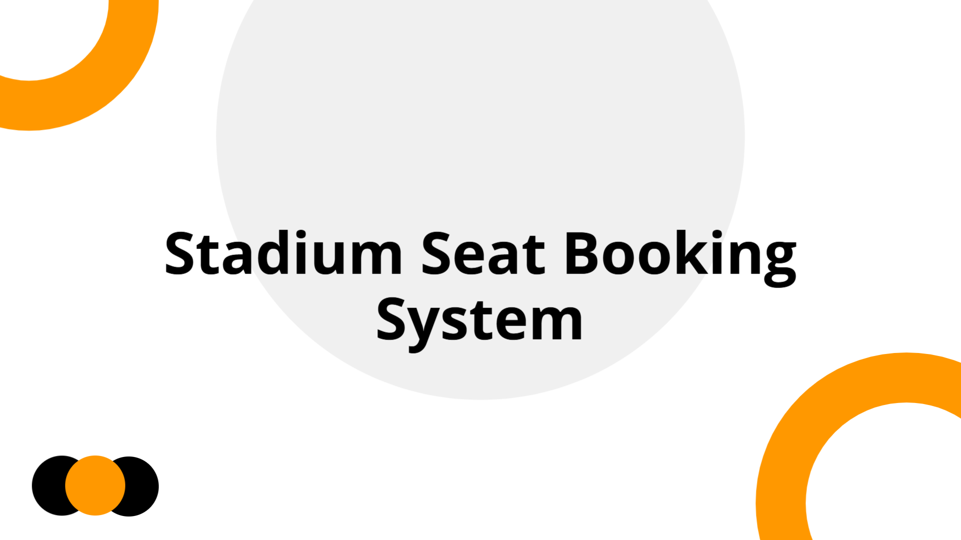 Stadium Seat Booking System | Slidebyslide.ai