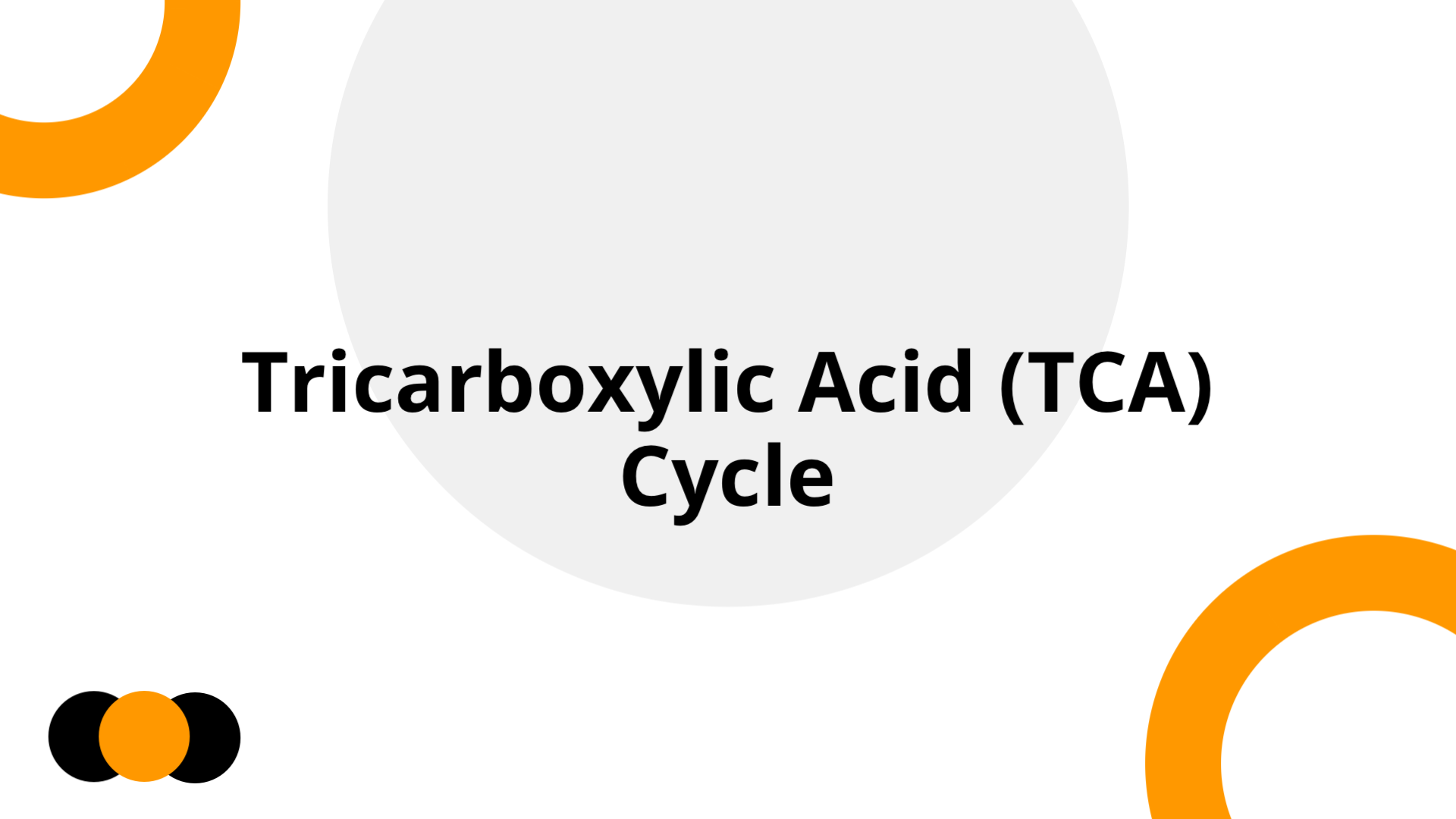 TCA Cycle Overview | Slidebyslide.ai