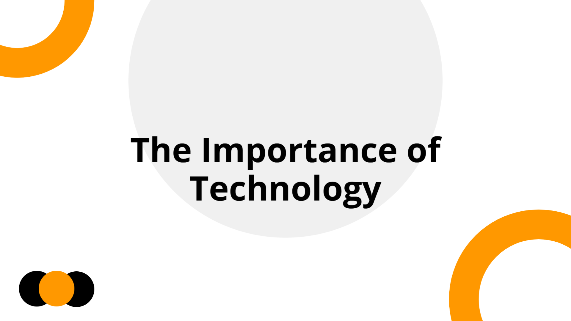 The Importance of Technology | Slidebyslide.ai
