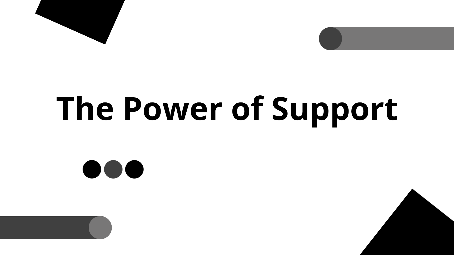 The Power of Support | Slidebyslide.ai