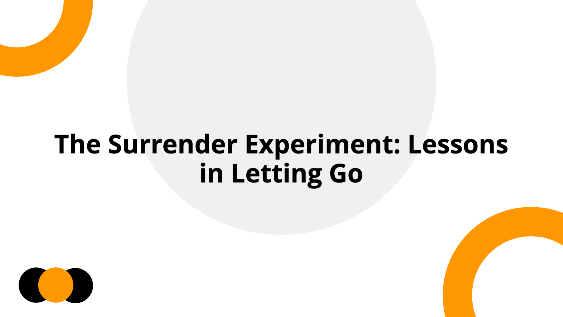 The Surrender Experiment Summary & Lessons | Slidebyslide.ai
