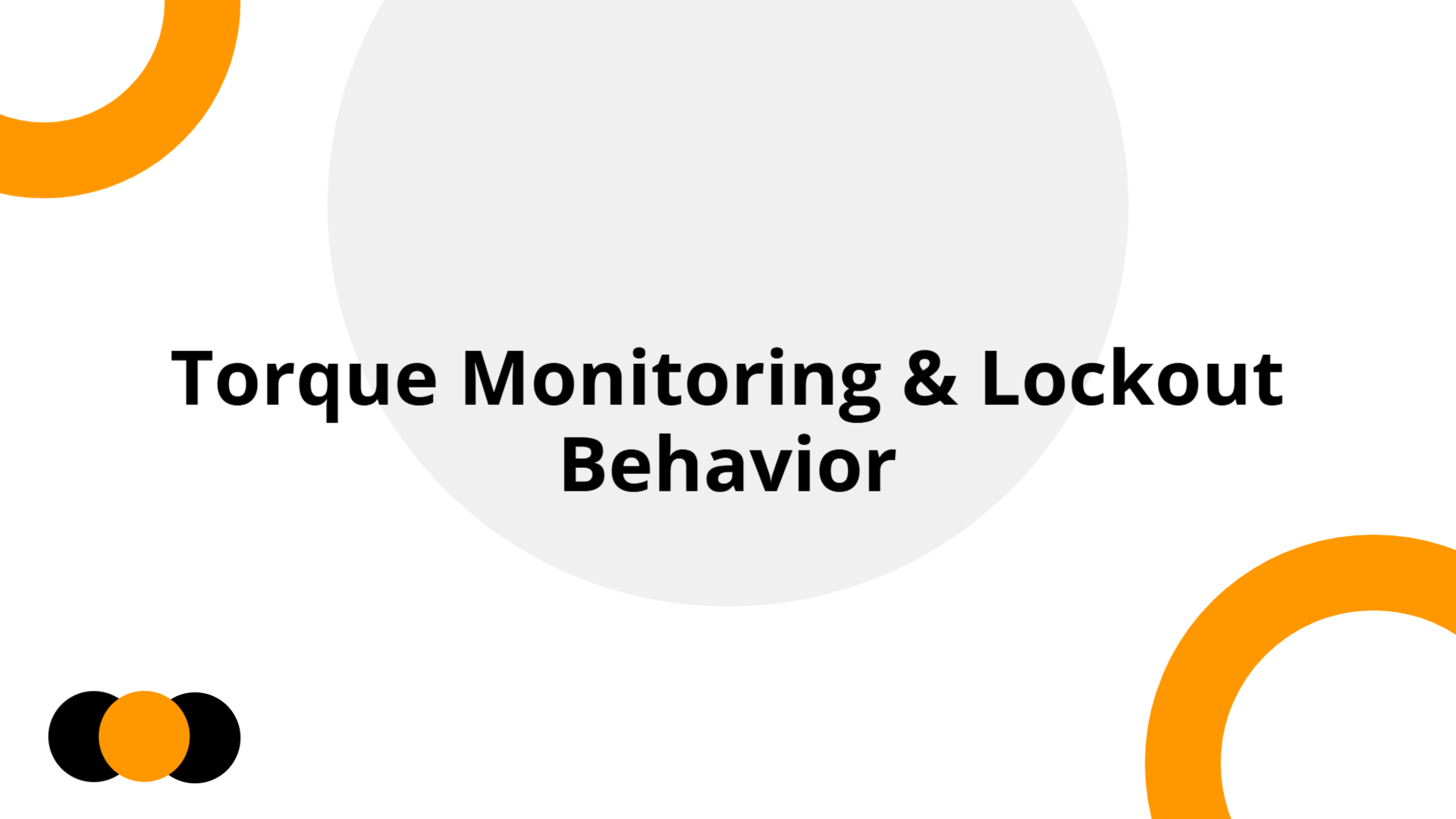 Torque Control System Behavior Explanation | Slidebyslide.ai