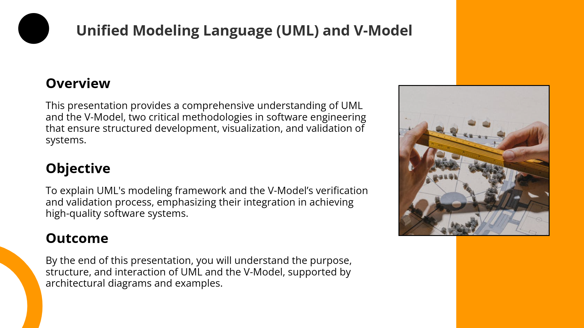 UML and V-Model Combined Detailed Presentation | Slidebyslide.ai