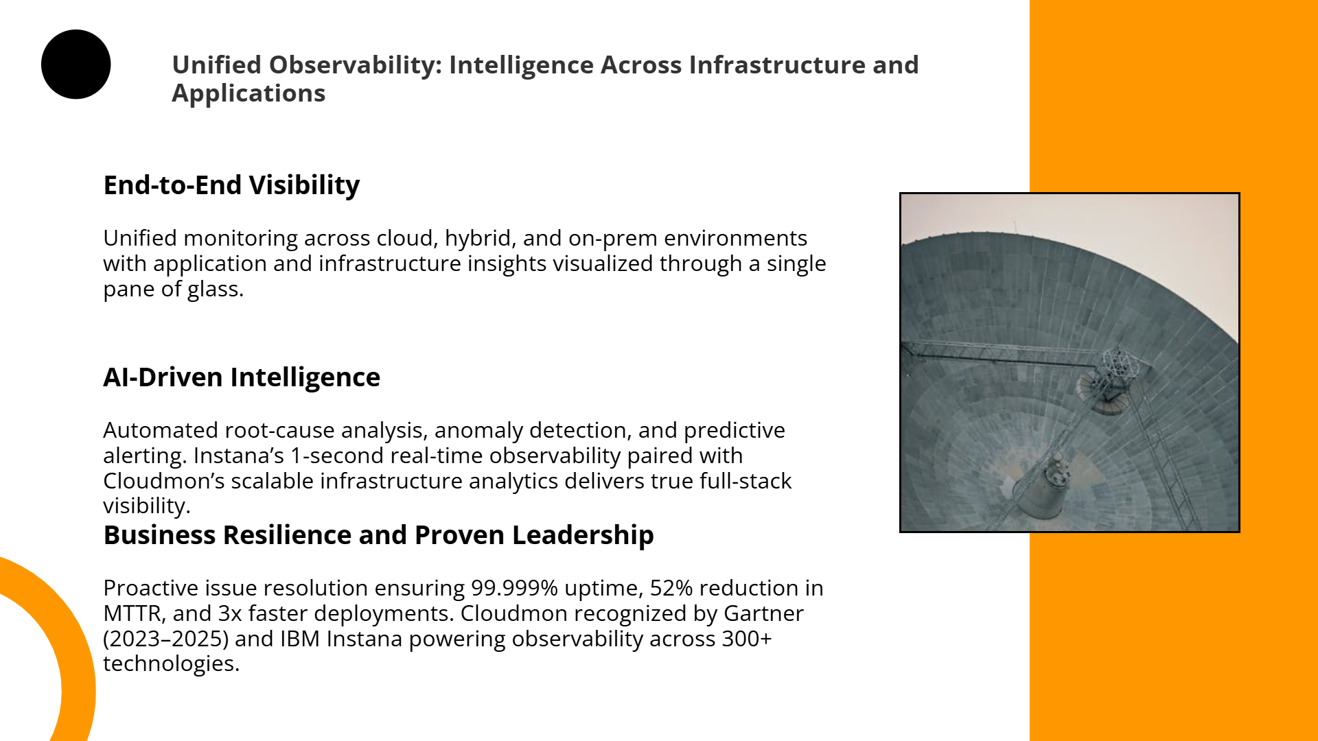 Unified Observability Value Proposition | Slidebyslide.ai