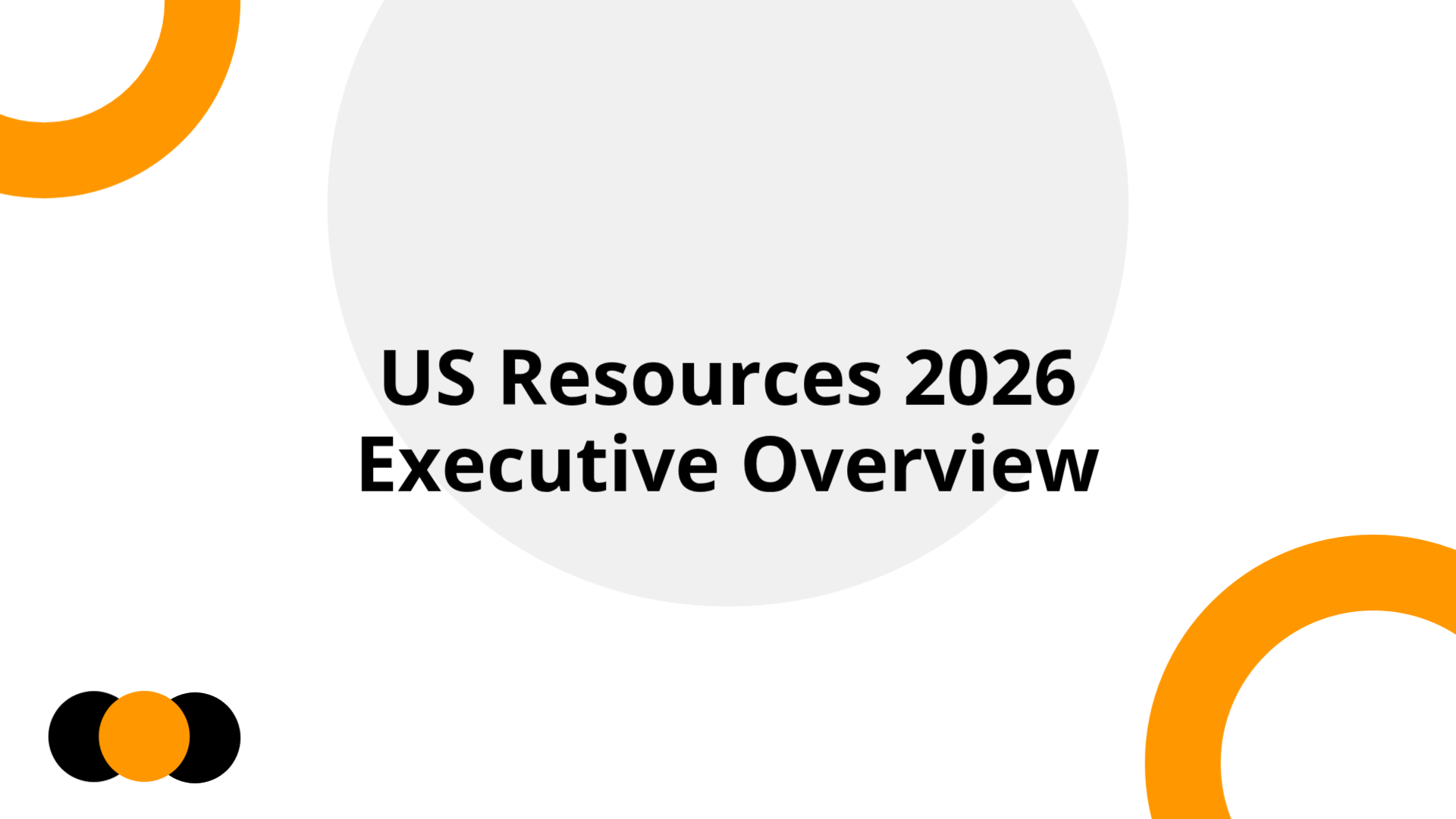 US Resources 2026 – Executive Overview | Slidebyslide.ai