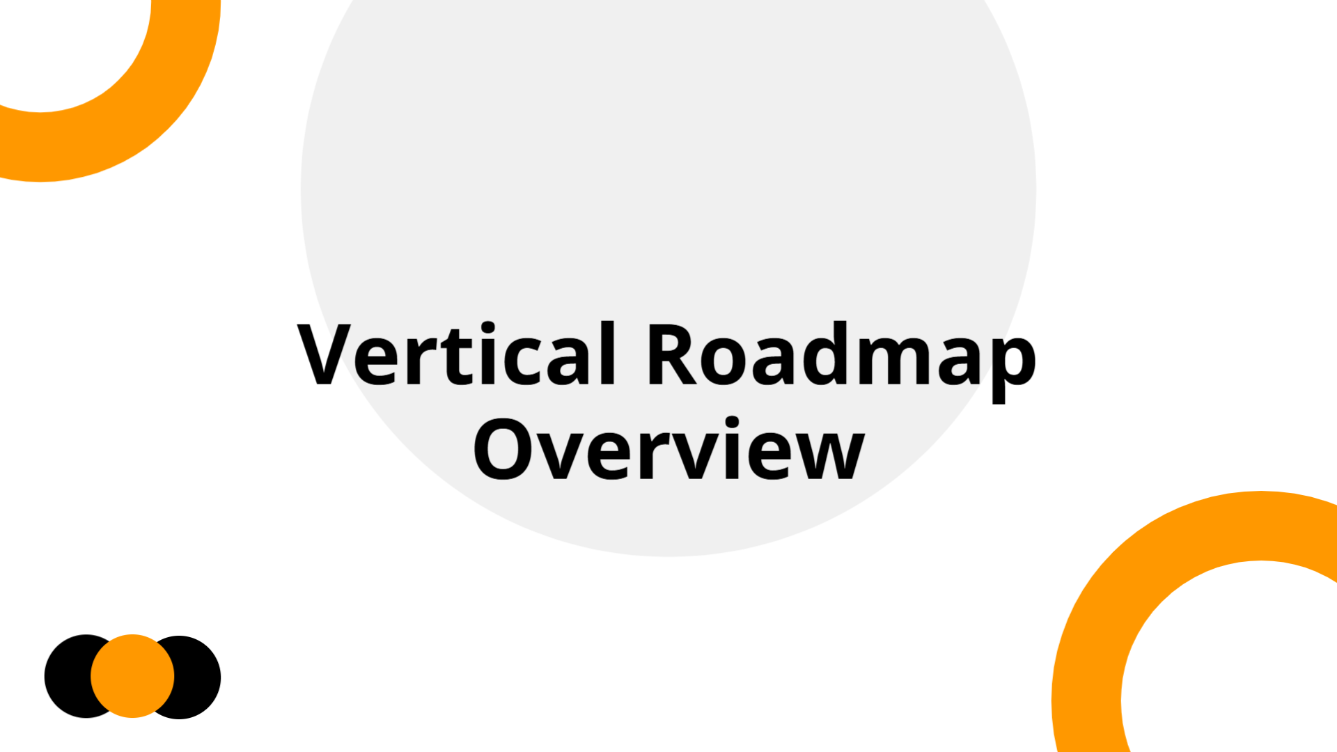 Vertical Roadmap Overview | Slidebyslide.ai